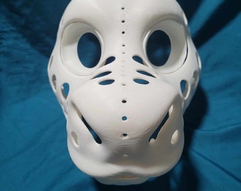 bull/Cow fur suit head-base, eyes, and teeth