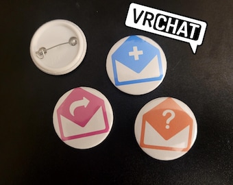 VRChat Pinback Buttons "Invite Requests"