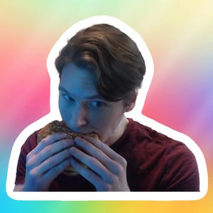Adesivo Jerma Burger // 56 x 51 mm