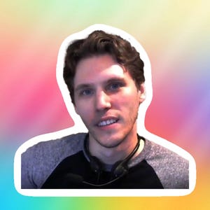 Adesivo sorridente Jerma // 55 x 52 mm