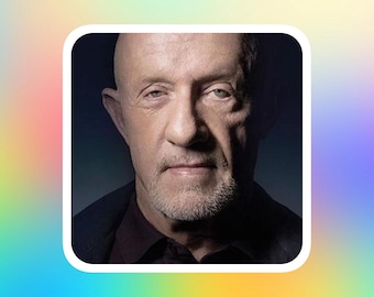 Mike Ehrmantraut Sticker, "Kid Named Finger", Breaking Bad & Better Call Saul || 53x53mm