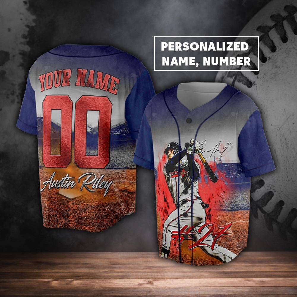 Austin Riley Jersey, Authentic Braves Austin Riley Jerseys & Uniform -  Braves Store