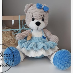 Crocheted teddy bear / Crochet teddy bear