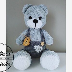 Crocheted Teddy Bear / A crocheted teddy bear