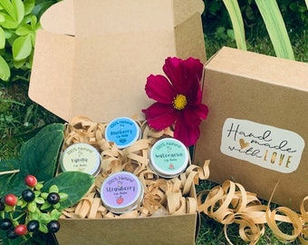 Natural Lip Balm Gift Set