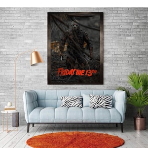 Friday the 13th Horror Movie Wall Decor Jason Voorhees Horror Movie Gift  Friday the 13th Dictionary Art Print 8x10 : : Home & Kitchen
