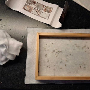 66 MODELLO | Produzione di carta fatta a mano: produzione di carta fai da te, produzione di carta, lavoretti con la carta ecologica
