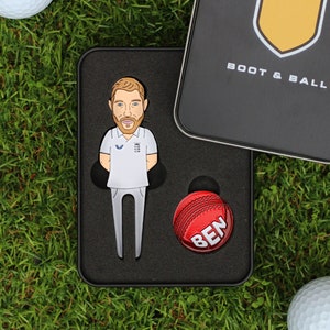 Ben Stokes England Cricket Golf Divot Tool & Ball Marker