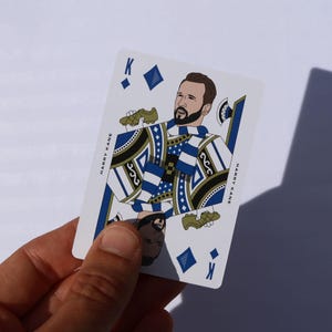 North London Whites Playing Cards