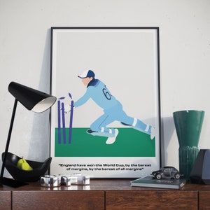 Jos Buttler Kommentar England Cricket Print