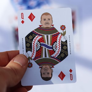 Cartas de baralho de futebol da Inglaterra