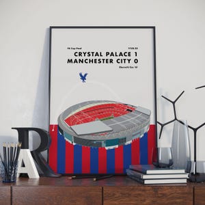 Crystal Palace Wembley FA Cup Final Print