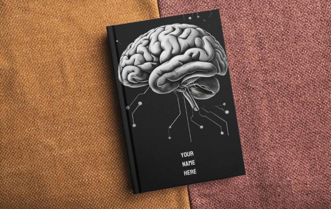 A5 Wire Brain Notebook, School Supplies, Study Journal, Gift for ...