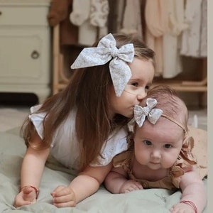 Bow Sewing Pattern, Headband Pattern, 6 Sizes (Digital Download)