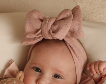 Baby headband PDF, Big bow headband, chunky bow heandband, heandband pattern, Knot bow tutorial, Easy headband pattern, headwrap, sewing