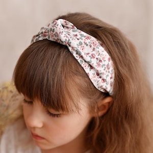 Headband, Tied headband PDF, Knot headband tutorial, sewing band pattern, simply sewing, classic band easy to sew, Knot headband for woman