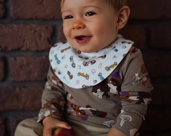 Dribble Baby Bib Sewing Pattern, Easy Tutorial (PDF Pattern)