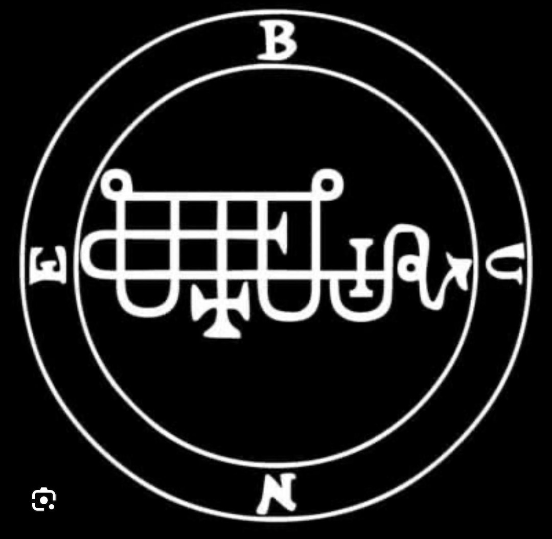 Sigil for Duke Bune Plus a Historical and Symbolic Guide - Etsy