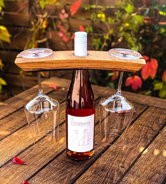 Wine Butler and Wine Bottle Holder Wooden Wine Glass Holder Red Wine Barrel  Gift Idea Wine Lover Wine Holder Wine Decoration Wine Bar - Etsy