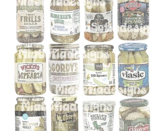 Pickle Lover, Digital Download, Pickle Png, Pickle Clipart, Pickle Jar