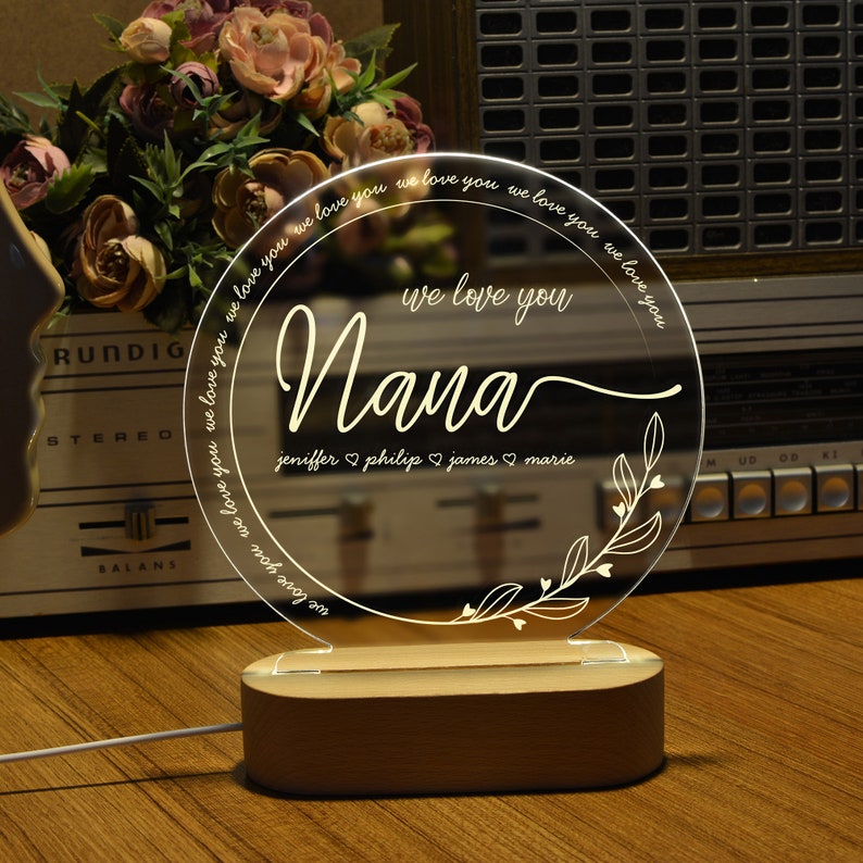 Personalized Nana Gifts, Gift for Nana, Nana Gifts, Custom Gift for