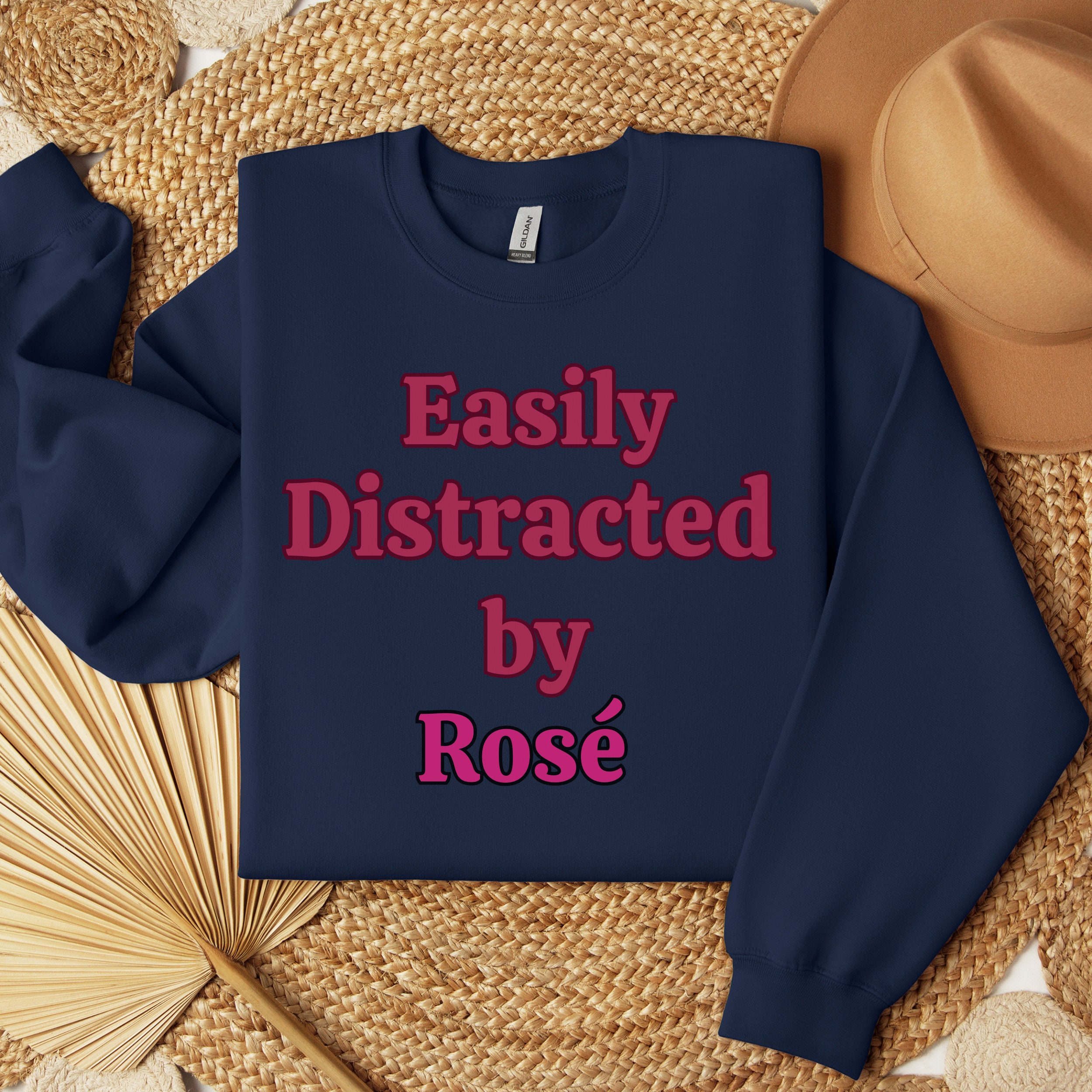 Easily Distracted by Rose, Margarita Sweatshirts, Cinco De Mayo Hoodie