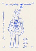 Personalised Wedding Invitation: Hand-Illustrated Couple portrait (Digital Download) product logo