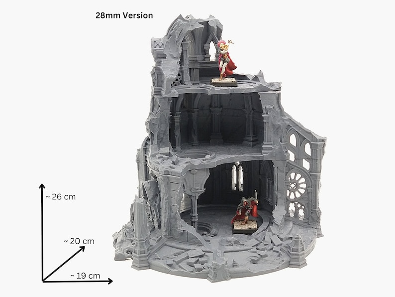 PLAYMATS Greek Temple Würfelturm – Antikes Design Für RPG & Brettspiele