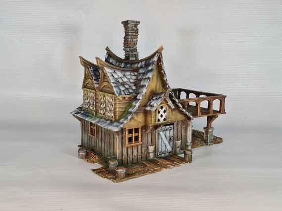 Décors Médiévaux Fantasy – Warhammer Age Of Sigmar / Mordheim – Occasion