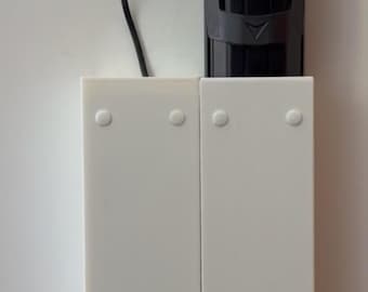 Sistema di montaggio a parete elegante per batteria e caricatore Bosch Powertube eBike – Soluzione di stoccaggio elegante
