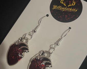 Yellowjackets inspired earrings  | Shauna Misty Lottie Taissa Jackie  | Lesbian gifts - the wilderness- jackieshauna - character earrings