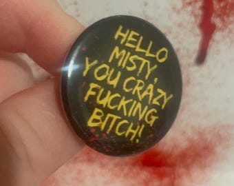 Yellowjackets TV Show Misty Quigley Badge / Shauna Misty Lottie Taissa Jackie / Lesbianas - the wilderness - Antler Queen -