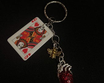 Yellowjackets inspired key ring   | Shauna Misty Lottie Taissa Jackie  | Lesbian gifts - the wilderness- antler queen - queer gifts