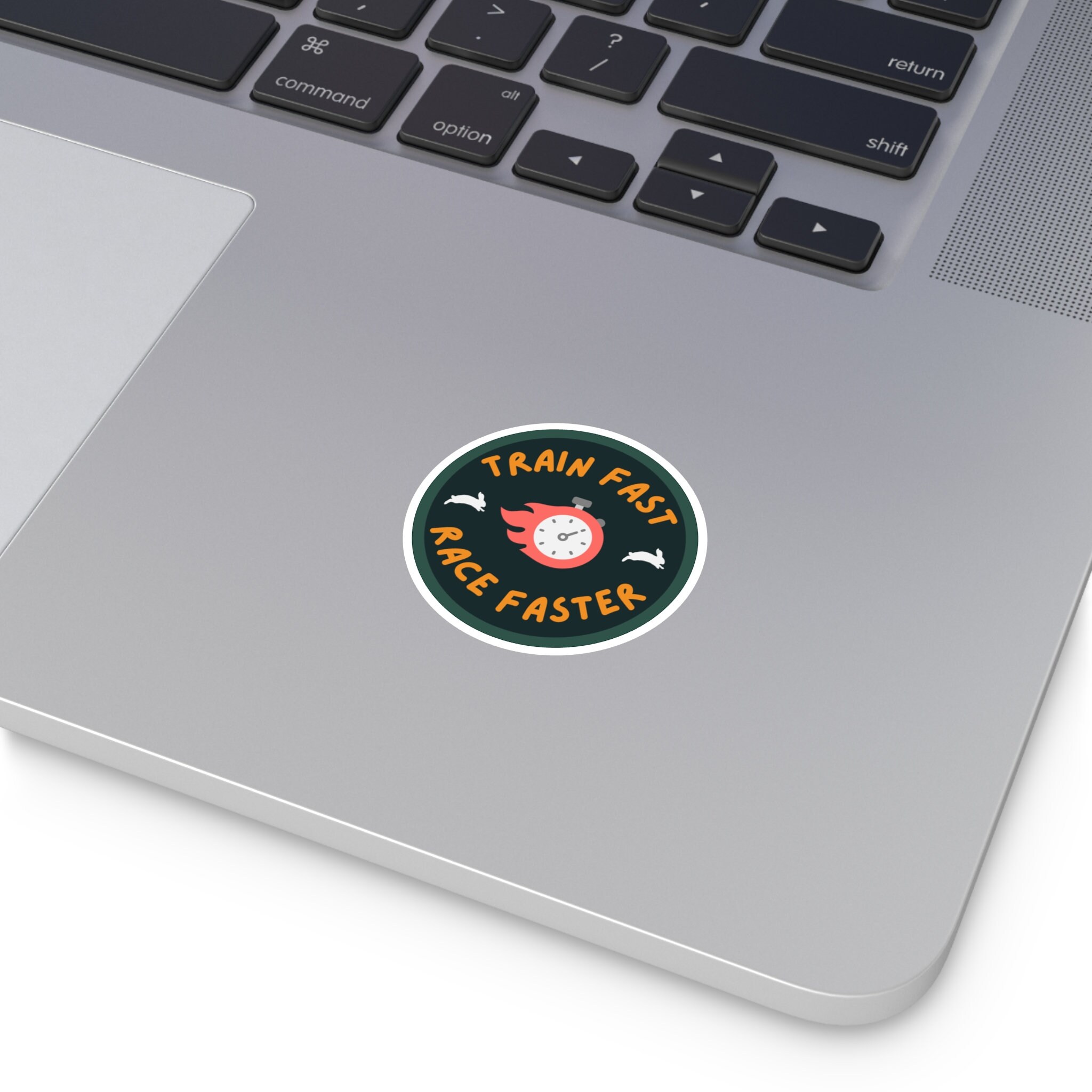 Train Fast, Race Faster Running Sticker | Runner Sticker | Run Sticker ...