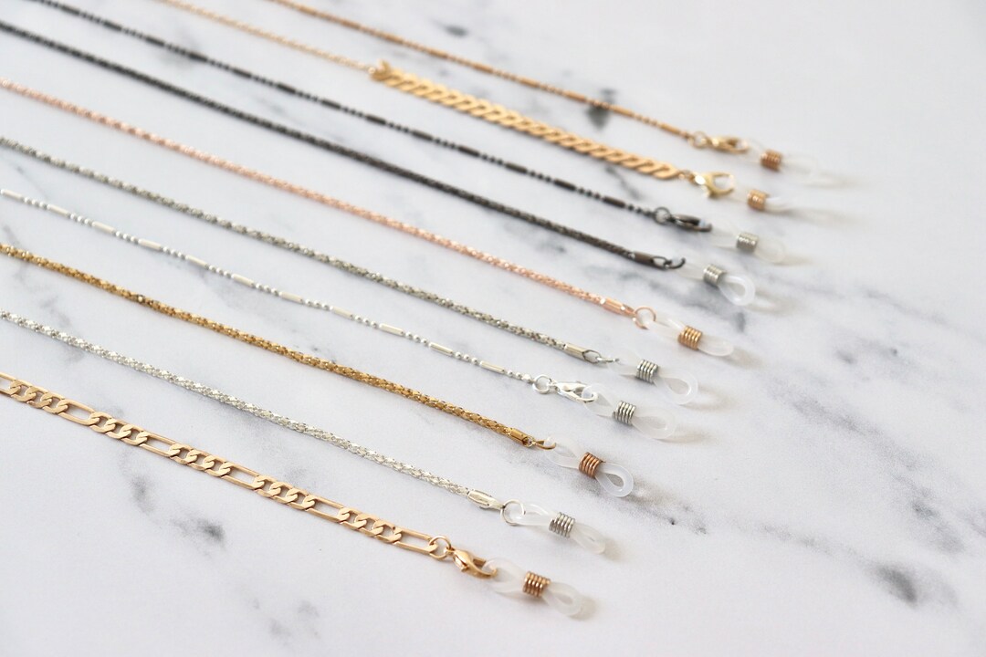 Sunglasses Chain, Dainty Gold Silver Glasses Chain, Lanyard Glasses