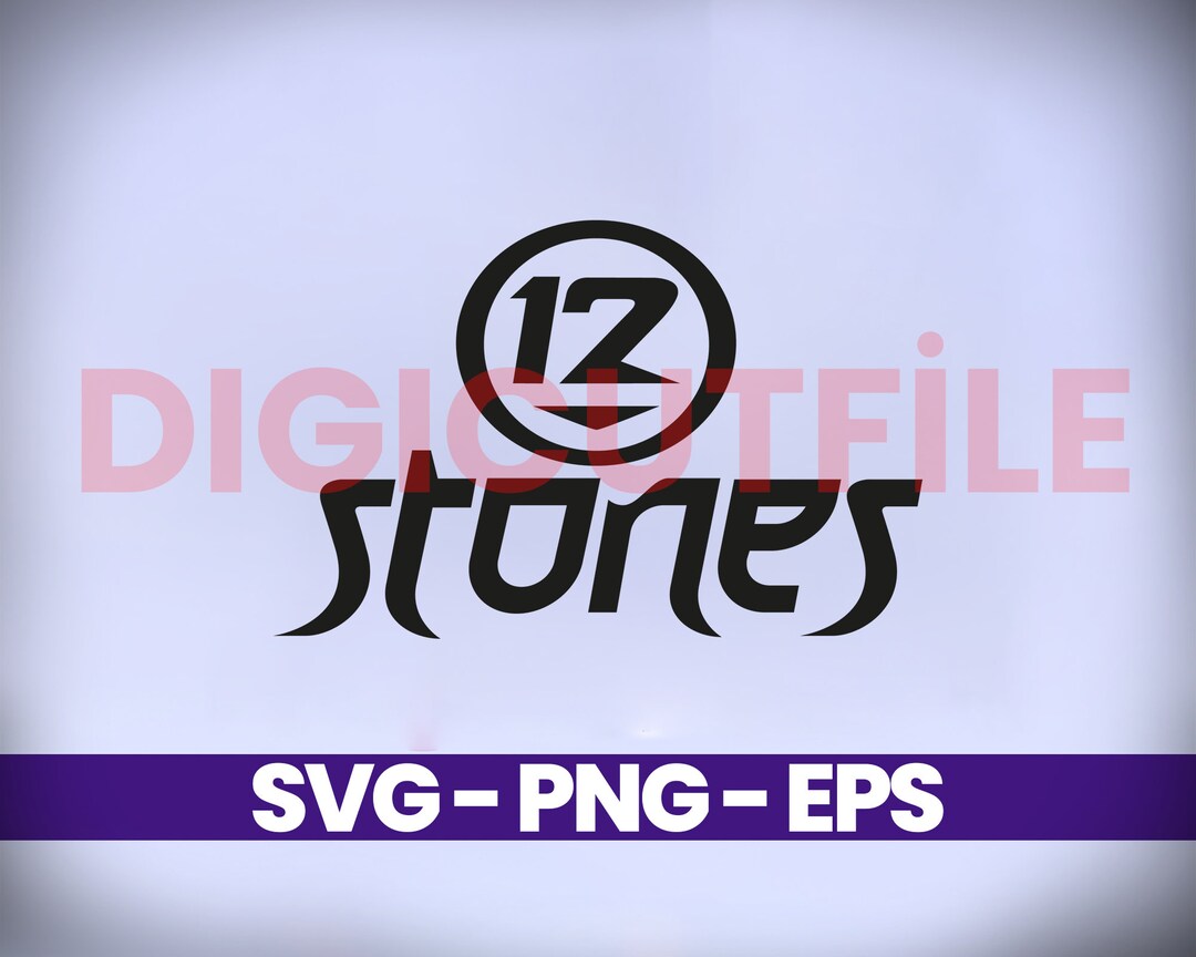 12 Stones SVG - Etsy