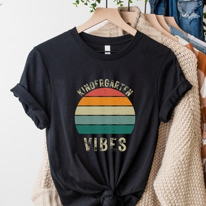 Kindergarten Shirt, Zurück zu Schule Shirt, Erster Tag im Kindergarten Shirt, Lehrer Shirt