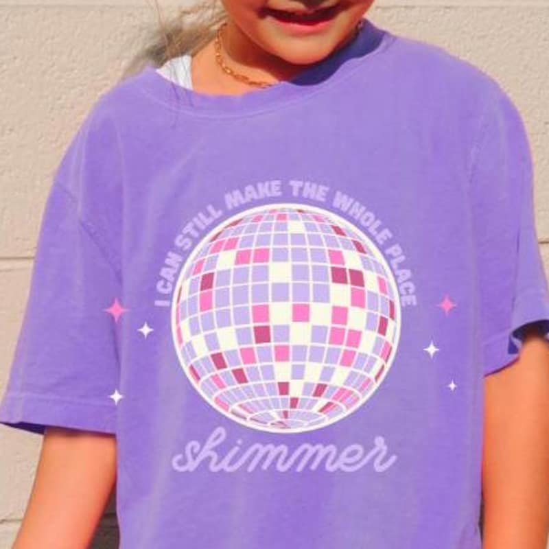 Kids I Can Still Make the Whole Place Shimmer Comfort Colors® Music Album Shirt, Gift for Her, Concert Shirt Lover Shirt Bejeweled Shirt