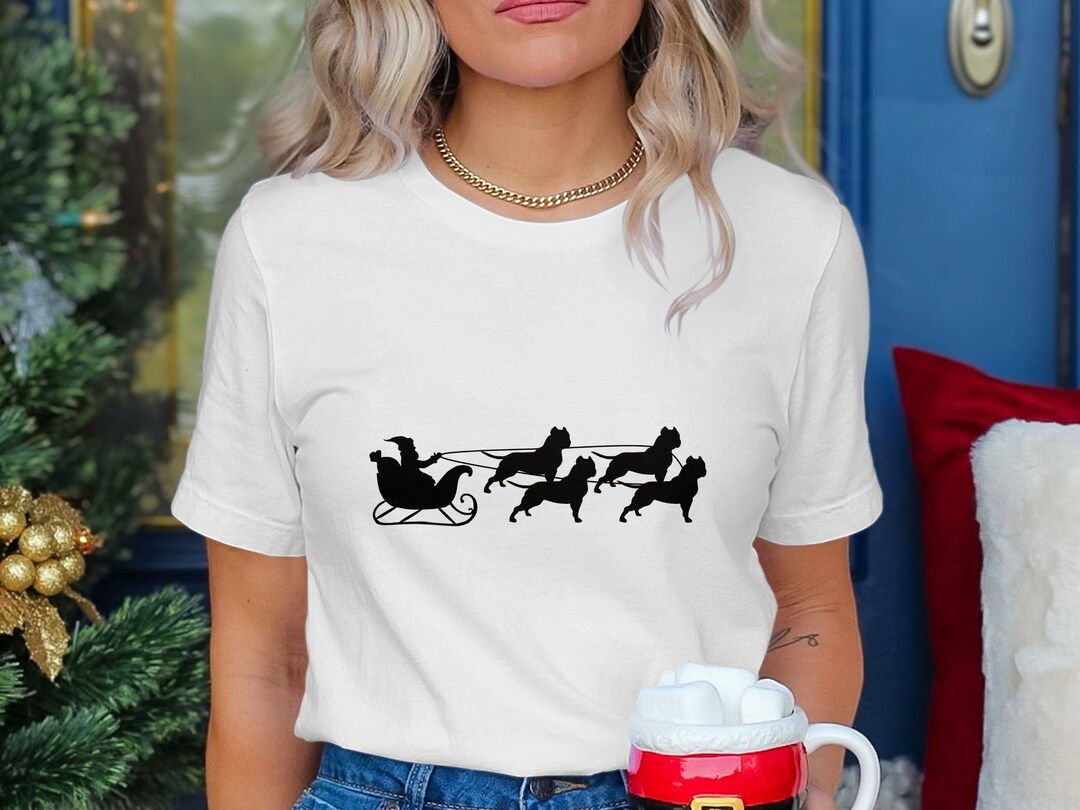 Pitbull Christmas Sweater Christmas Pit Bull Shirt Pit Bull Etsy