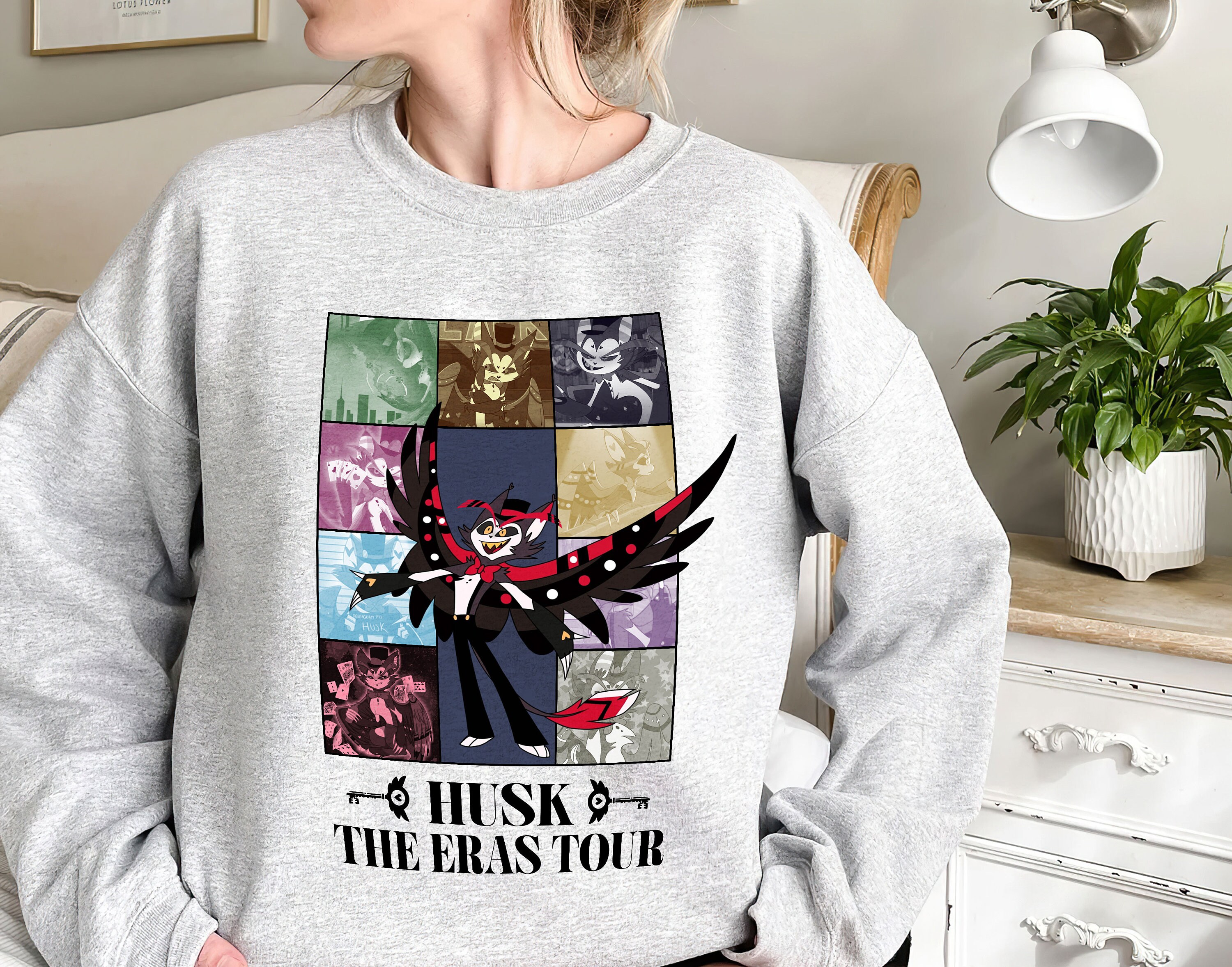 Hazbin Hotel Husk Shirt Hazbin Hotel Characters Eras Tour Shirt 