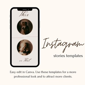 Instagram Stories Templates | Template for Instagram | Canva template for stories and highlights | Natural color template instagram story