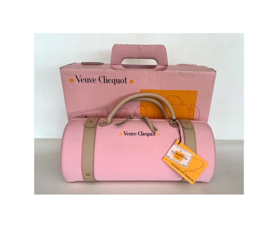 VEUVE CLICQUOT CHAMPAGNE Barbie Pink City Traveller Tote, New With