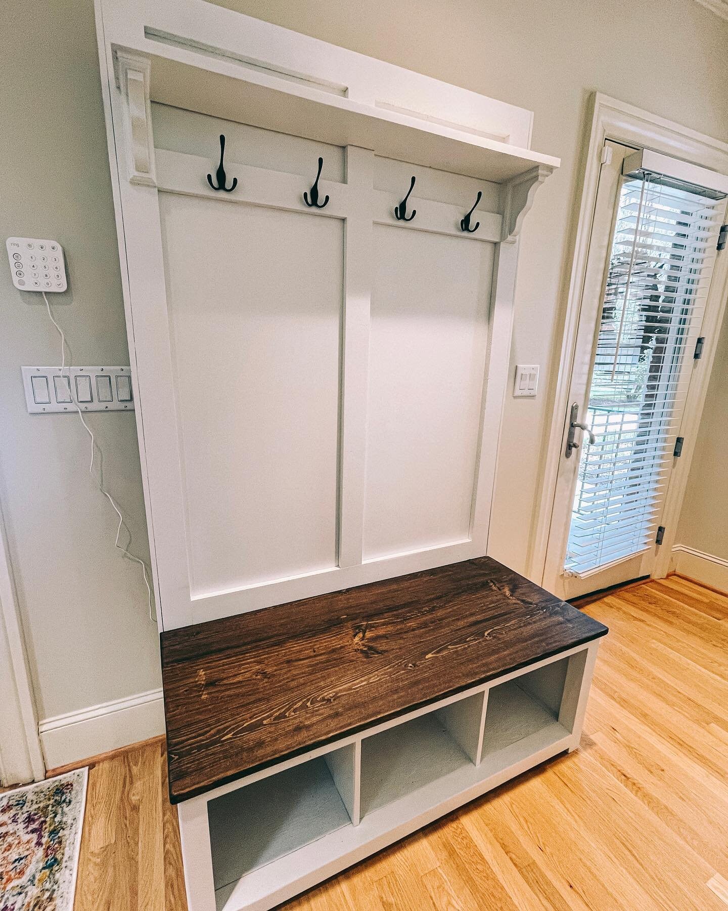 Entryway Storage Bench Etsy