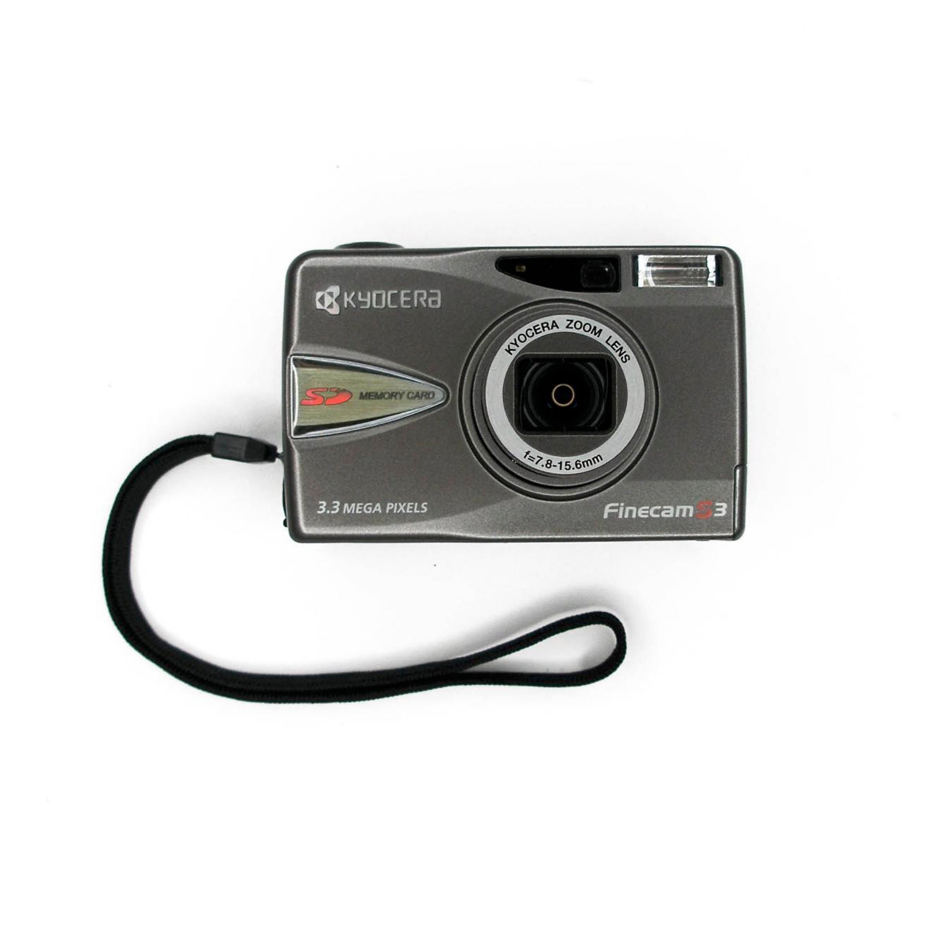 デジタルカメラ　KYOCERA Finecam SL400R Kyocera Finecam SL400R Digital Point&Shoot camera w/batt+