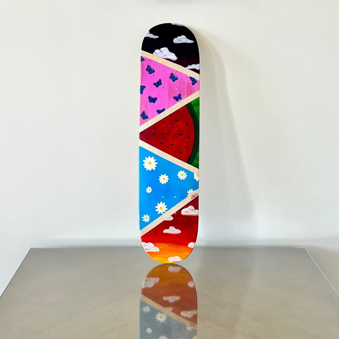 Summer Vibes Skateboard Deck - Etsy