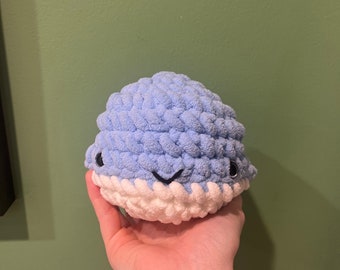 Blue whale plushie