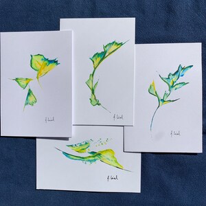 Cartes en SOLDES -35% !!! - cartes vierges peintes à la main et personnalisables