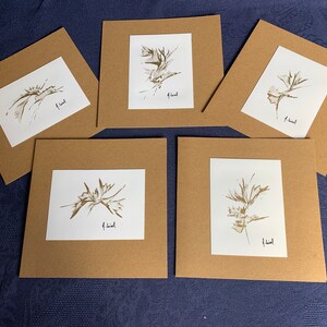 Cards on SALE -35%!!! / Hand-painted and customizable correspondence art cards