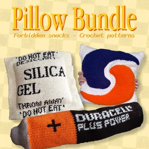 VIRKMÖNSTER - Kuddpaket Förbjudna Snacks Kuddar