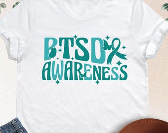 PTSD Awareness Shirt, Teal Ribbon Shirt, Post-Traumatic Stress Disorder, Mental Health Gift, Anxiety Tee, PTSD Warrior Tshirt, PTSD Survivor